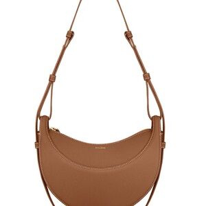 Polene Dix shoulder Bag/crossbody in camel
